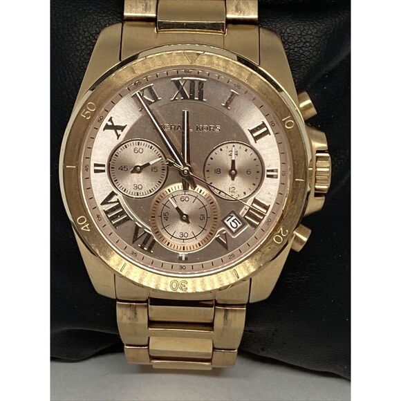 Michael Kors MK6367 Women's Stainless Steel Analog Rose Gold Quatrz Watch XX544 - Picture 2 of 12